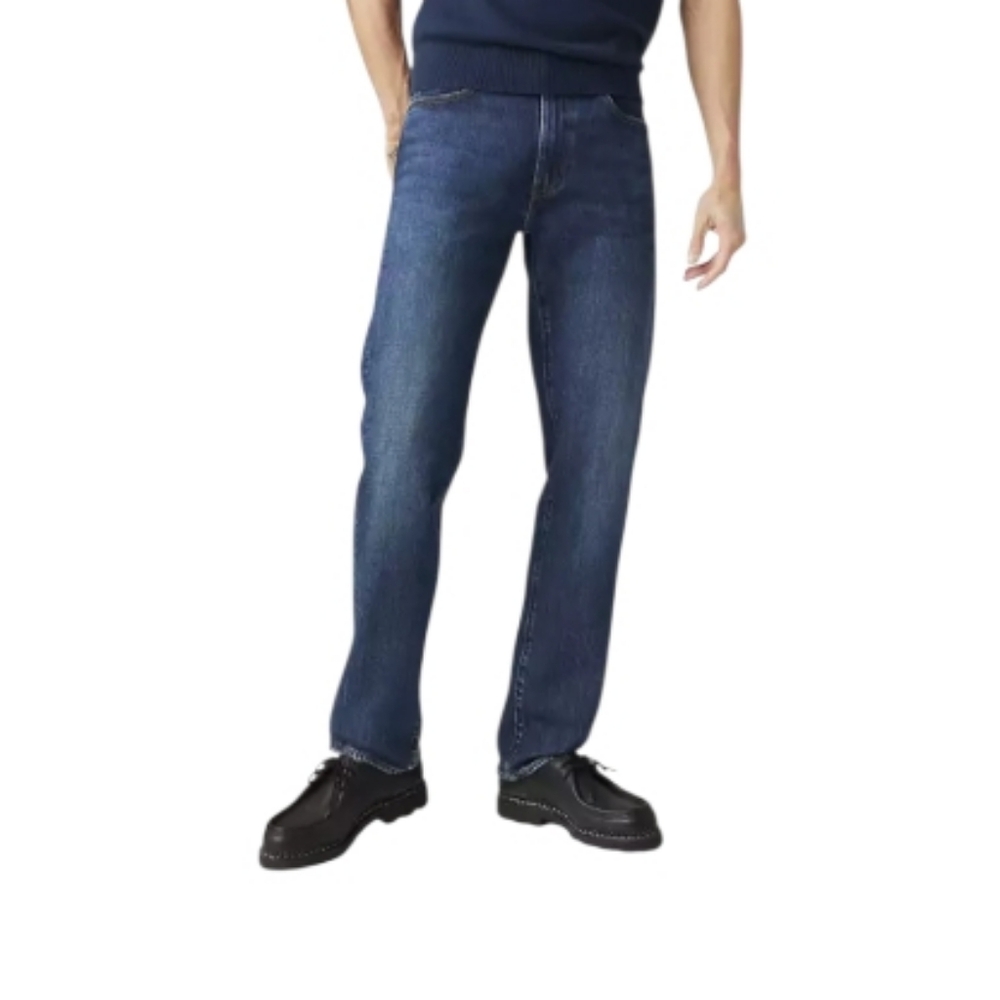 Levis 505 Men's Straight Leg Jeans 38x30 Classic Fit Blue Denim Made In Mexico